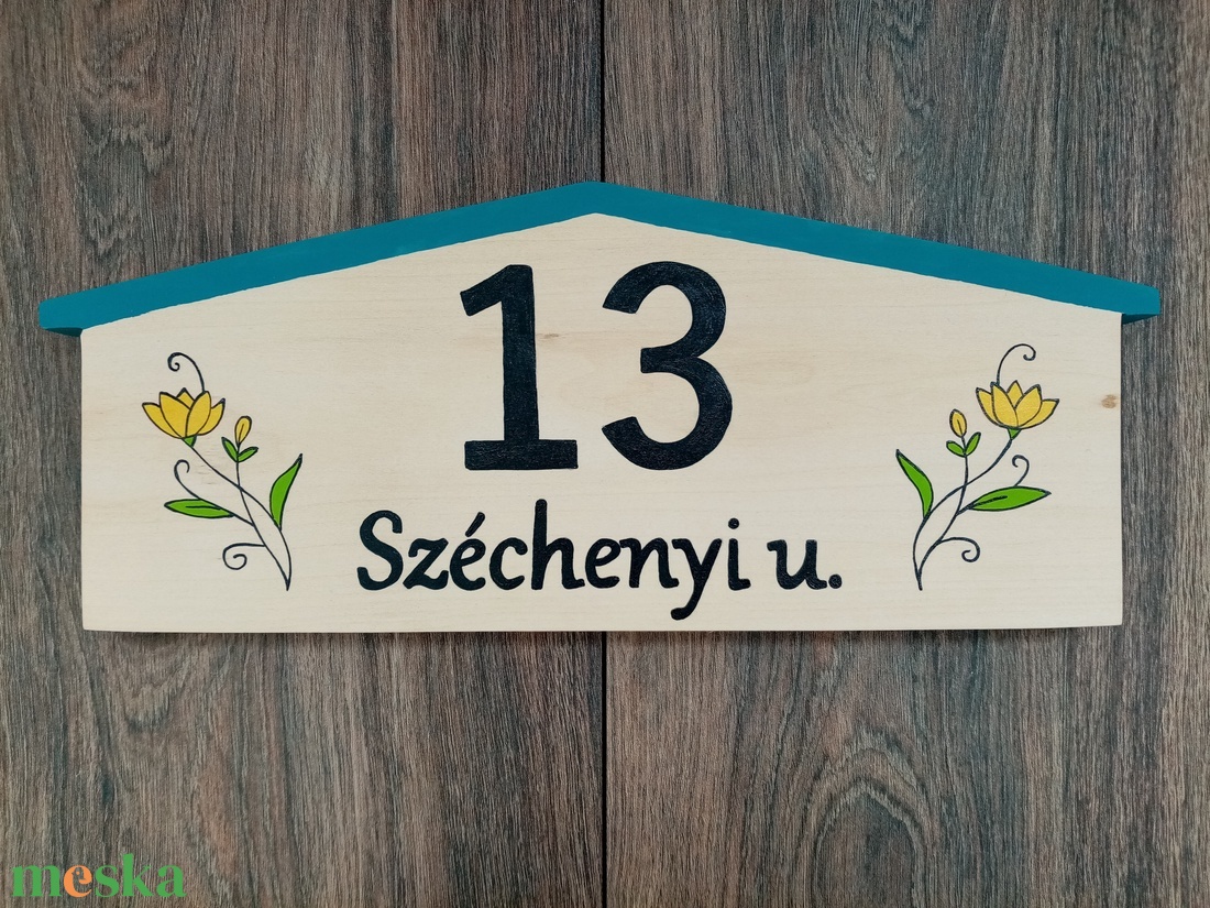 Házszám, házszámtábla, utcatábla- Türkiz háztetős , házszám . - otthon & életmód - ház & kert - házszám - Meska.hu Házszám, házszámtábla, utcatábla- Türkiz háztetős , házszám . - otthon & életmód - ház & kert - házszám - Meska.hu