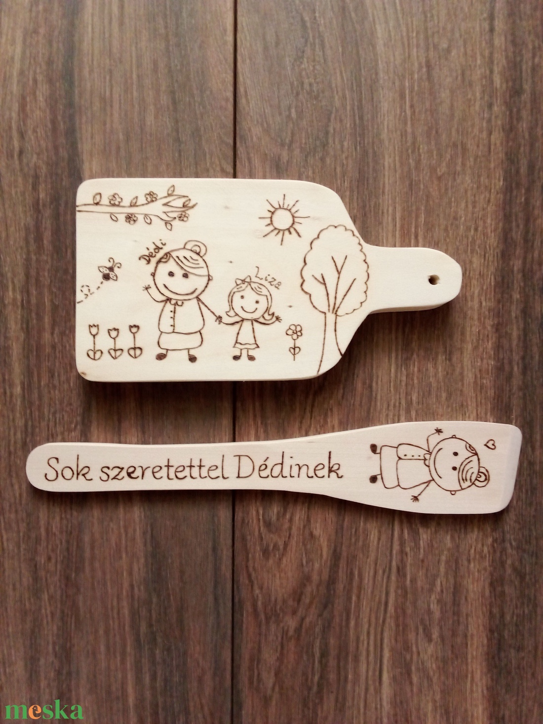 Vágódeszka - Fakanál szett - gravírozott - otthon & életmód - konyhafelszerelés, tálalás - sütés, főzés - vágódeszka - Meska.hu Vágódeszka - Fakanál szett - gravírozott - otthon & életmód - konyhafelszerelés, tálalás - sütés, főzés - vágódeszka - Meska.hu