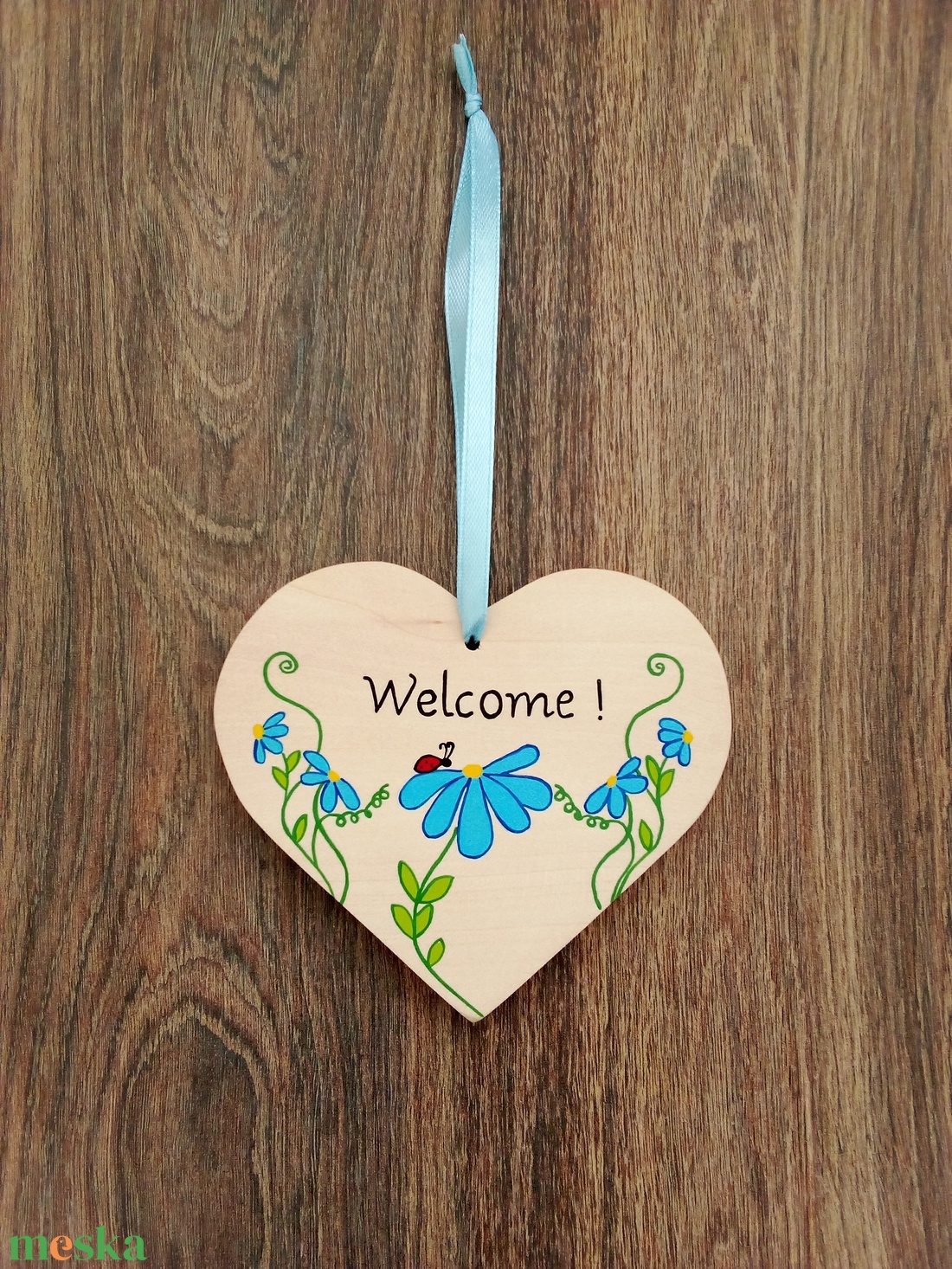 Ajtótábla,Ajtó jelölő tábla, névtábla, kopogtató, felirat - Welcome tábla- katica a virágon - otthon & életmód - dekoráció - ajtó- és ablak dekoráció - ajtótábla - Meska.hu Ajtótábla,Ajtó jelölő tábla, névtábla, kopogtató, felirat - Welcome tábla- katica a virágon - otthon & életmód - dekoráció - ajtó- és ablak dekoráció - ajtótábla - Meska.hu
