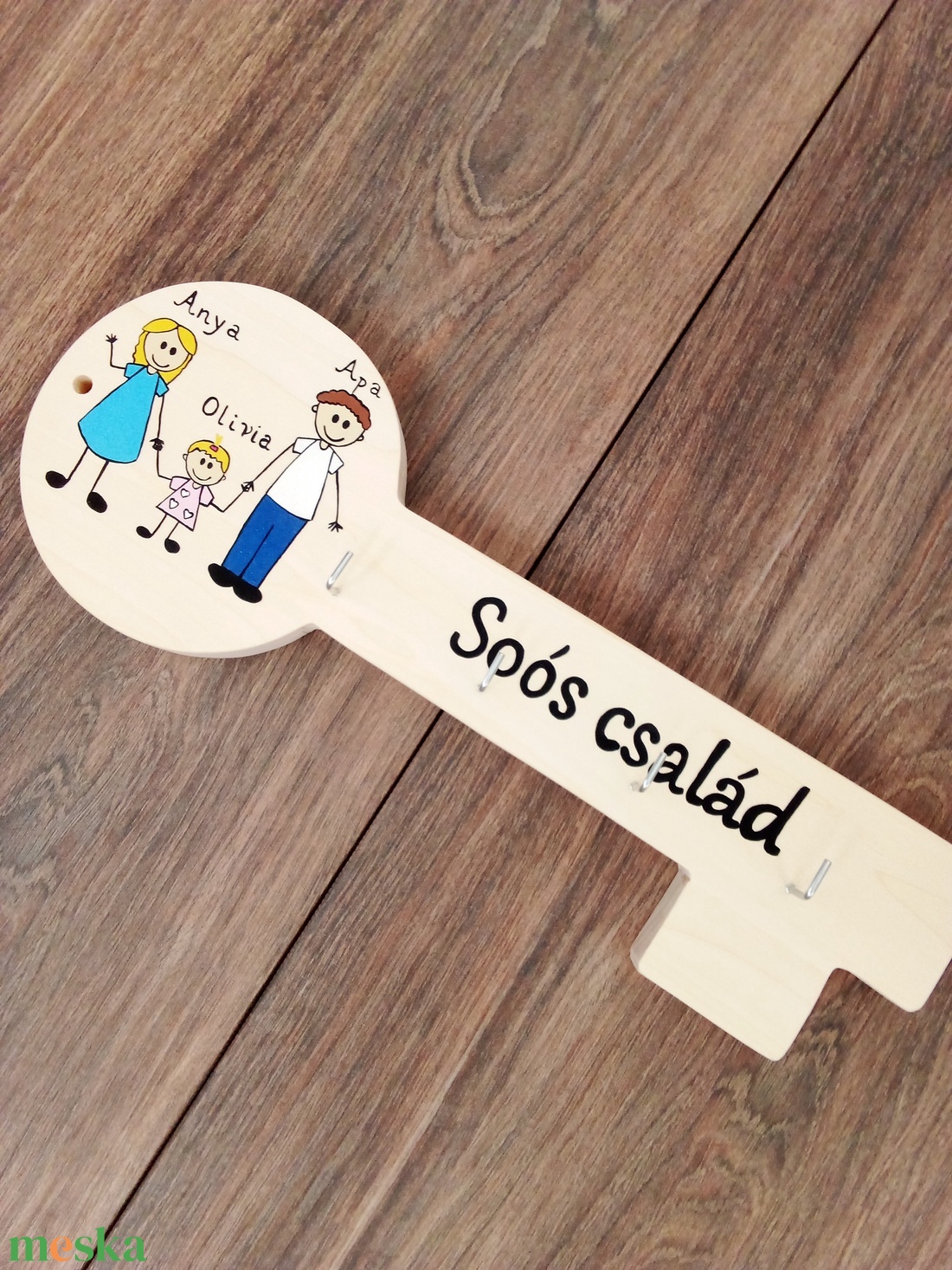 Családi kulcsakasztó, kulcstartó, fali kulcstartó- kulcs alakú - otthon & életmód - dekoráció - fali és függő dekoráció - fali kulcstartó - Meska.hu Családi kulcsakasztó, kulcstartó, fali kulcstartó- kulcs alakú - otthon & életmód - dekoráció - fali és függő dekoráció - fali kulcstartó - Meska.hu