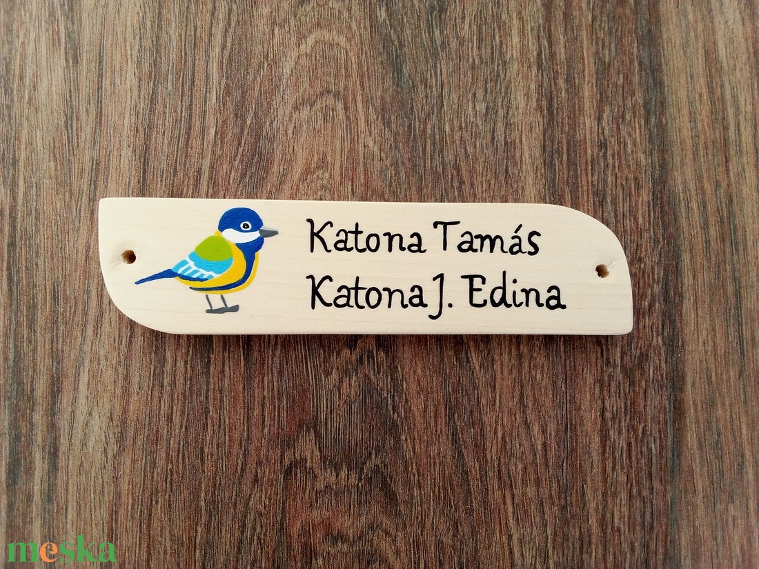 Cinegés névtábla, felirat, ajtótábla - otthon & életmód - ház & kert - névtábla - Meska.hu Cinegés névtábla, felirat, ajtótábla - otthon & életmód - ház & kert - névtábla - Meska.hu