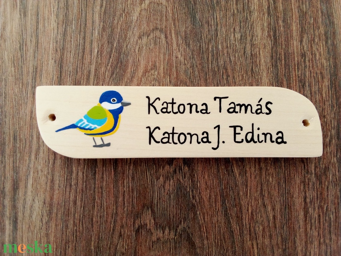 Cinegés névtábla, felirat, ajtótábla - otthon & életmód - ház & kert - névtábla - Meska.hu Cinegés névtábla, felirat, ajtótábla - otthon & életmód - ház & kert - névtábla - Meska.hu