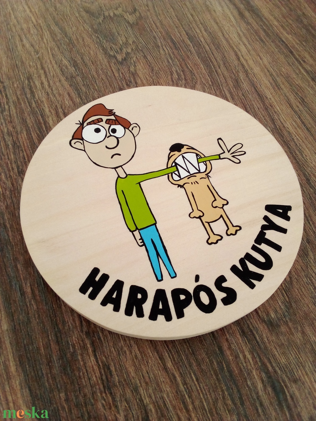 Harapós kutya tábla, kutya harap tábla, kutya tábla - otthon & életmód - ház & kert - házszám - Meska.hu Harapós kutya tábla, kutya harap tábla, kutya tábla - otthon & életmód - ház & kert - házszám - Meska.hu
