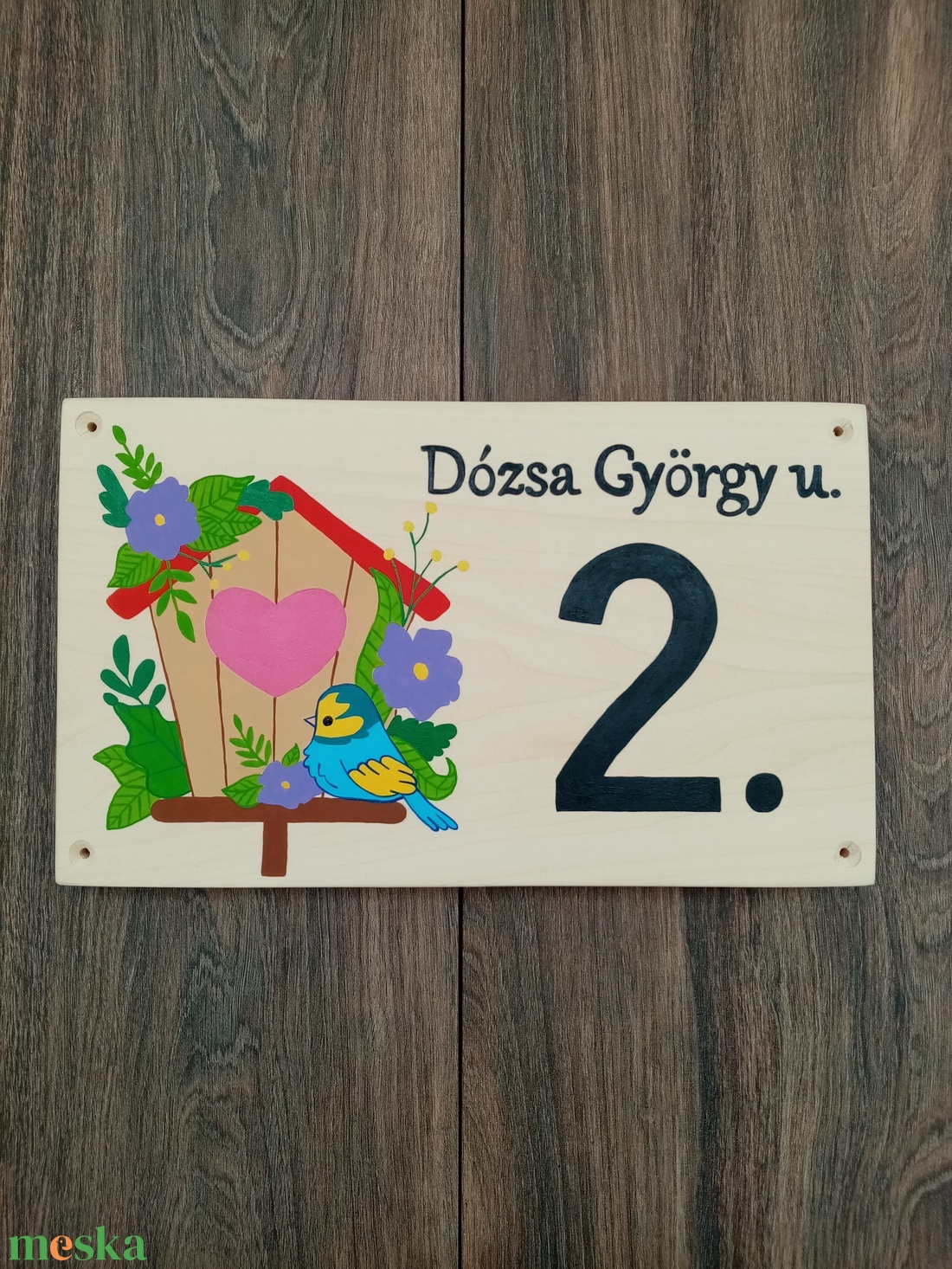 Házszám, házszámtábla, utcatábla- madárház , házszám . - otthon & életmód - ház & kert - házszám - Meska.hu Házszám, házszámtábla, utcatábla- madárház , házszám . - otthon & életmód - ház & kert - házszám - Meska.hu