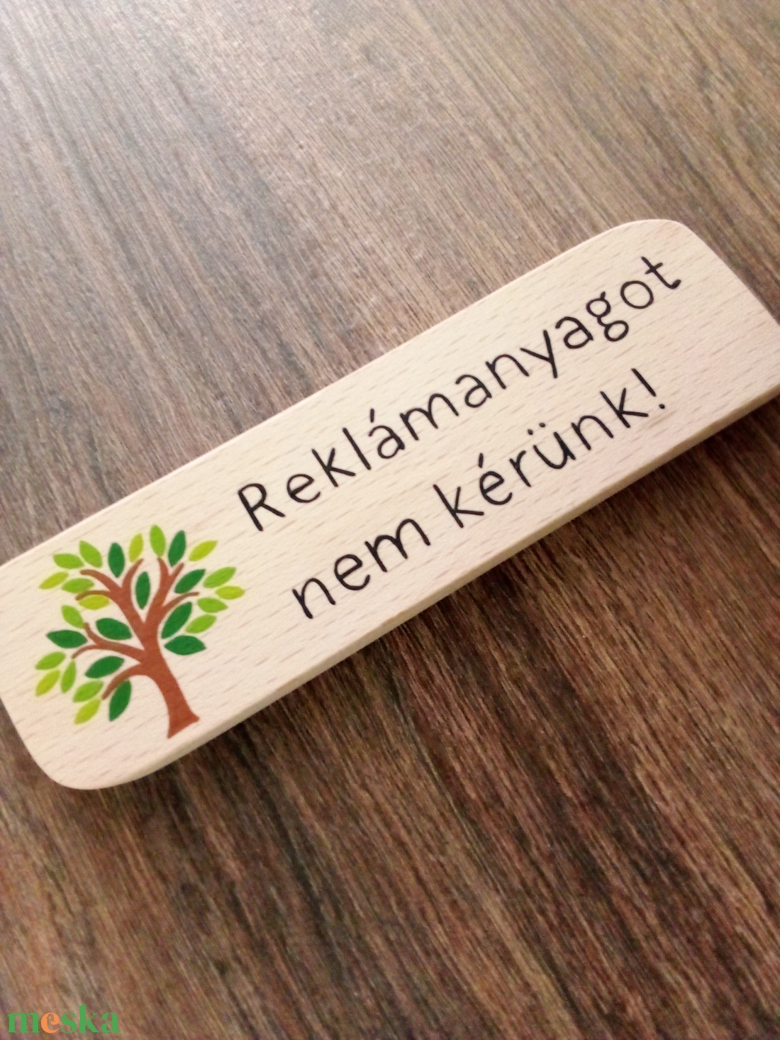 Reklámanyagot nem kérünk! - fa névtábla - otthon & életmód - ház & kert - névtábla - Meska.hu Reklámanyagot nem kérünk! - fa névtábla - otthon & életmód - ház & kert - névtábla - Meska.hu