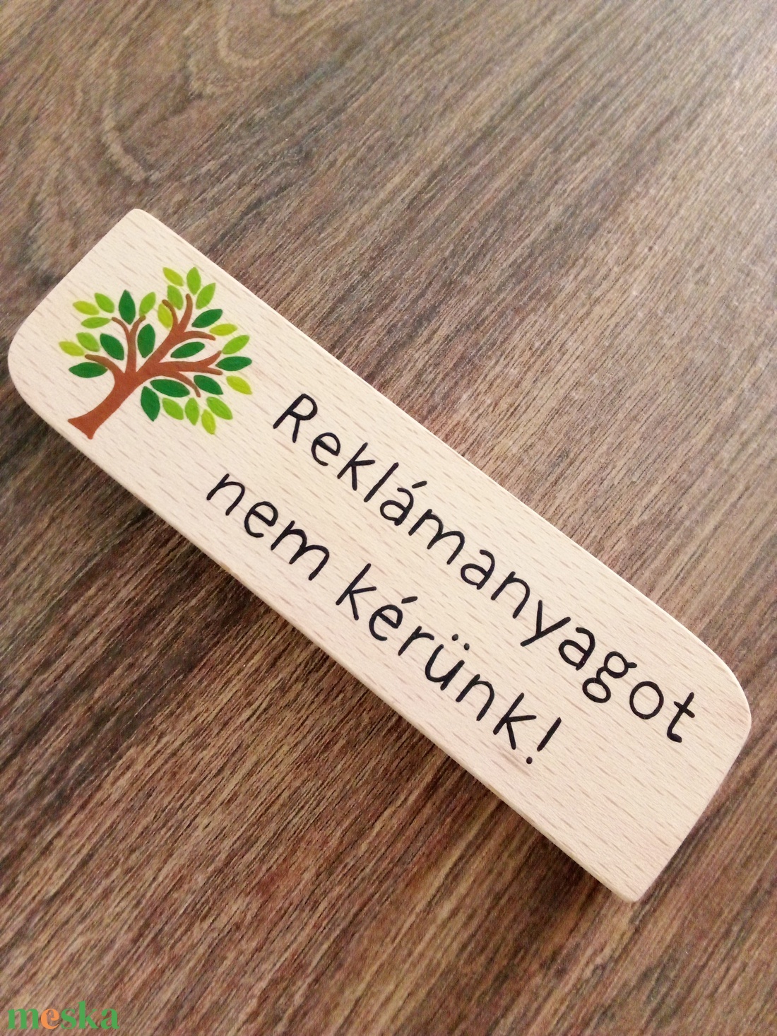Reklámanyagot nem kérünk! - fa névtábla - otthon & életmód - ház & kert - névtábla - Meska.hu Reklámanyagot nem kérünk! - fa névtábla - otthon & életmód - ház & kert - névtábla - Meska.hu