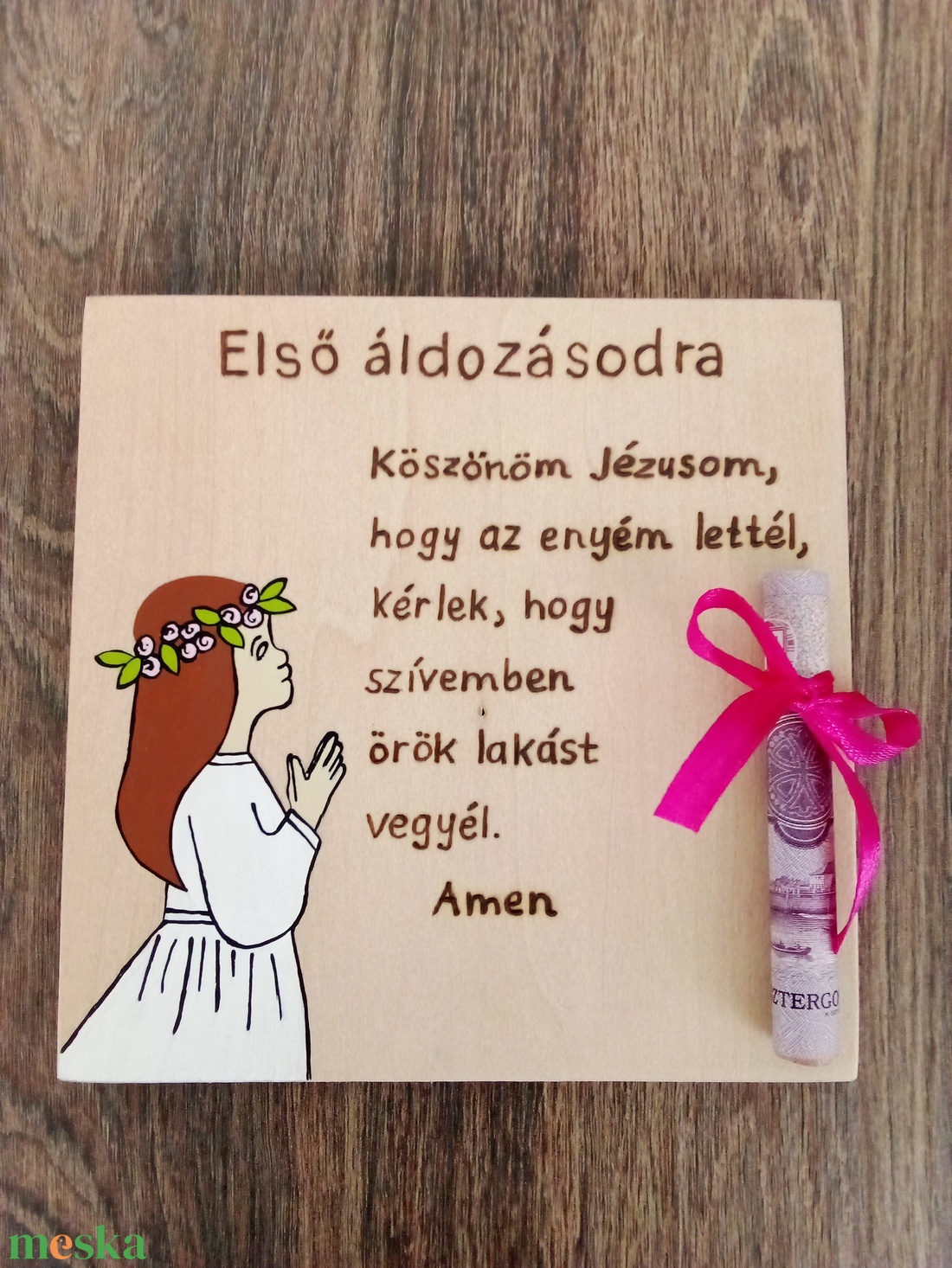 Elsőáldozás pénzátadó tábla, első áldozás - otthon & életmód - papír, írószer - ajándékozás kellékei - pénzátadó képkeret - Meska.hu Elsőáldozás pénzátadó tábla, első áldozás - otthon & életmód - papír, írószer - ajándékozás kellékei - pénzátadó képkeret - Meska.hu