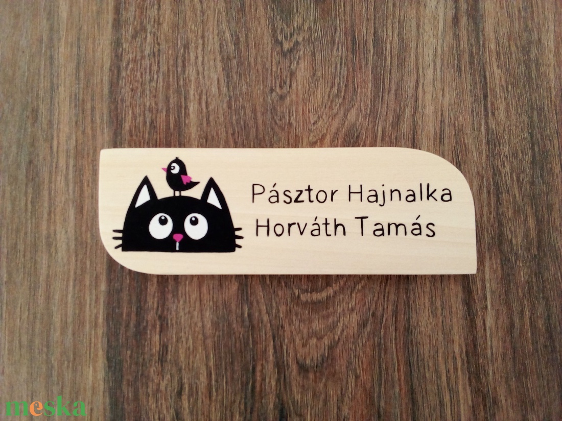 Névtábla postaládára , bejárati ajtóra - névtábla - otthon & életmód - ház & kert - névtábla - Meska.hu Névtábla postaládára , bejárati ajtóra - névtábla - otthon & életmód - ház & kert - névtábla - Meska.hu