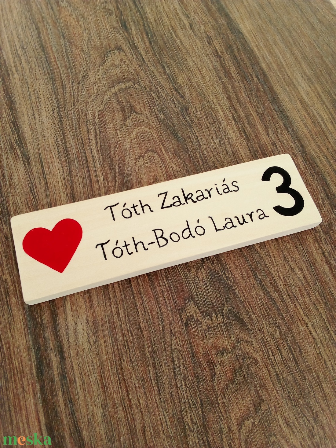 Névtábla, ajtótábla, ajtódísz,kopogtató - piros szív - - Meska.hu Névtábla, ajtótábla, ajtódísz,kopogtató - piros szív - - Meska.hu