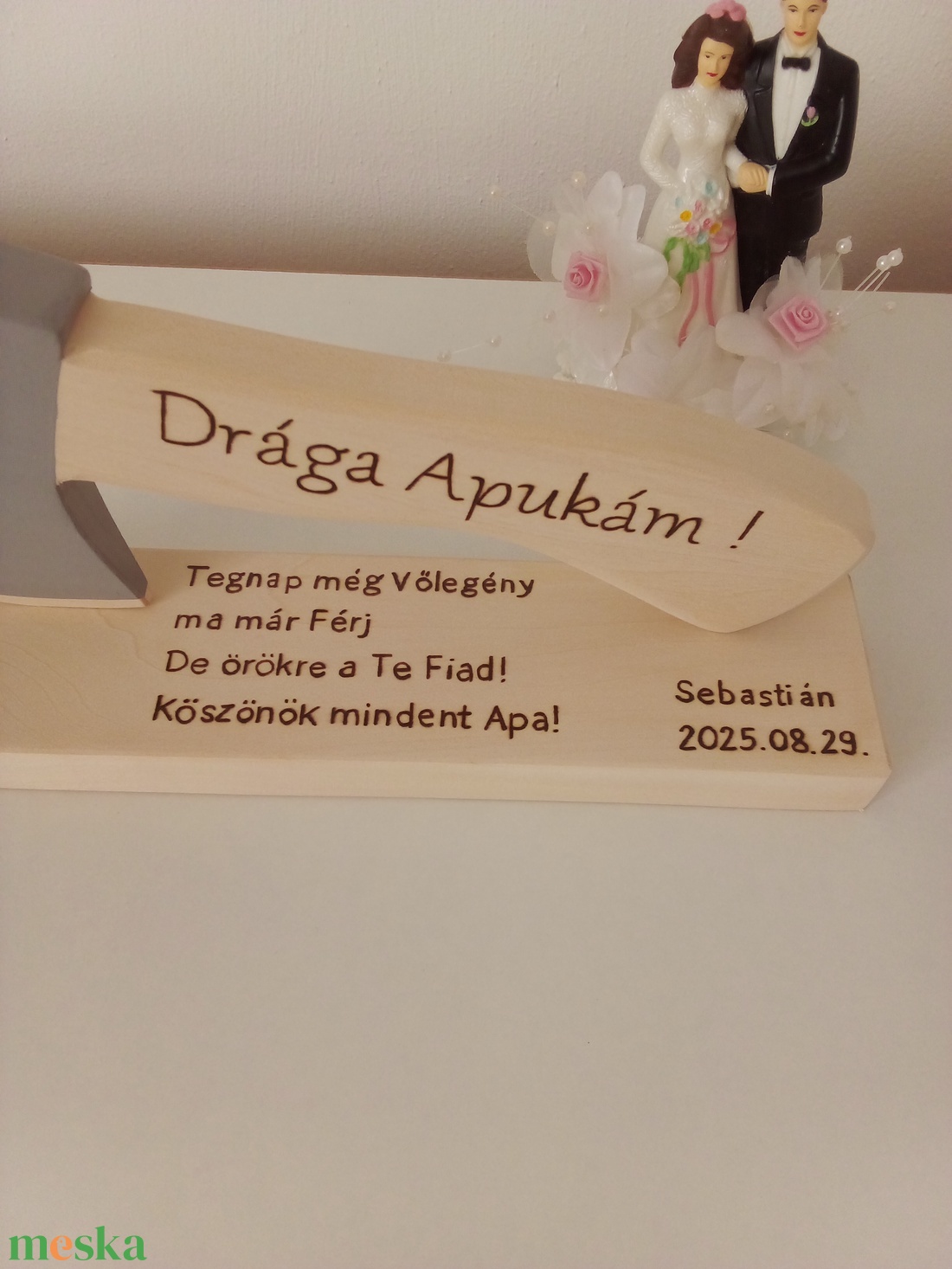Szülőköszöntő fa balta , köszönőajándék, esküvői ajándék - esküvő - emlék & ajándék - szülőköszöntő ajándék - Meska.hu Szülőköszöntő fa balta , köszönőajándék, esküvői ajándék - esküvő - emlék & ajándék - szülőköszöntő ajándék - Meska.hu