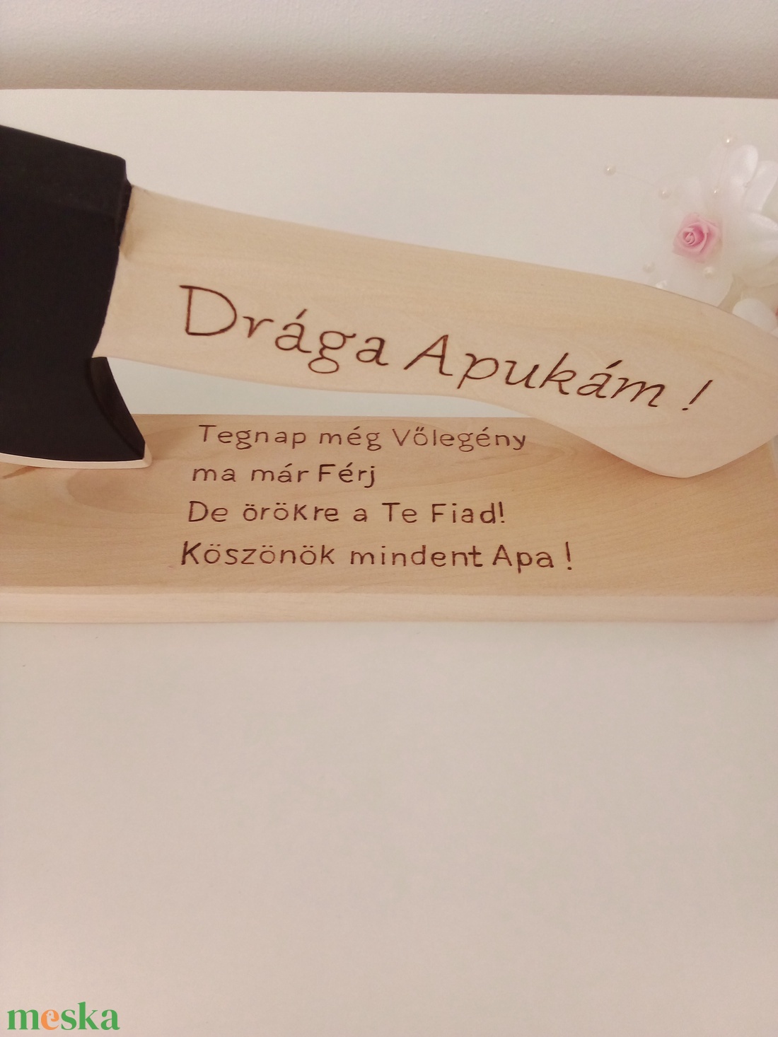 Szülőköszöntő fa balta , köszönőajándék, esküvői ajándék - esküvő - emlék & ajándék - szülőköszöntő ajándék - Meska.hu Szülőköszöntő fa balta , köszönőajándék, esküvői ajándék - esküvő - emlék & ajándék - szülőköszöntő ajándék - Meska.hu