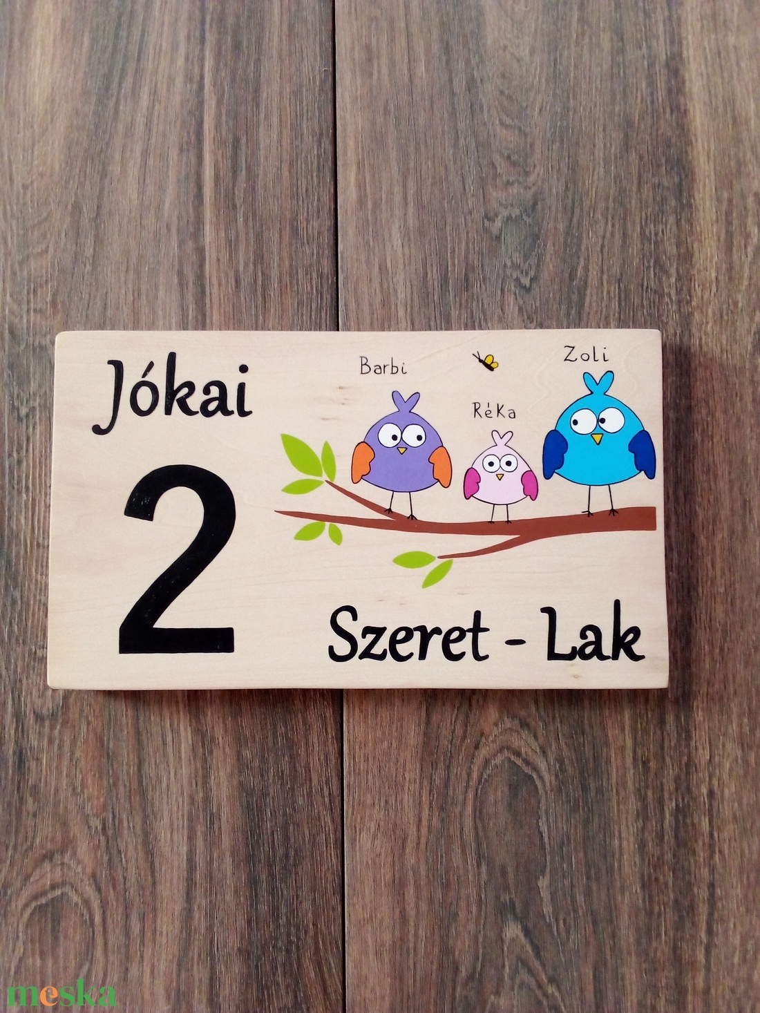 Házszám, házszámtábla, utcatábla- Szeret - Lak, madárcsalád , házszám . - otthon & életmód - ház & kert - házszám - Meska.hu Házszám, házszámtábla, utcatábla- Szeret - Lak, madárcsalád , házszám . - otthon & életmód - ház & kert - házszám - Meska.hu