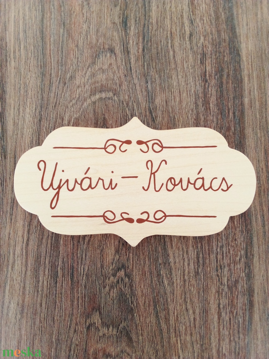 Névtábla , ajtótábla, postaláda tábla - otthon & életmód - ház & kert - névtábla - Meska.hu