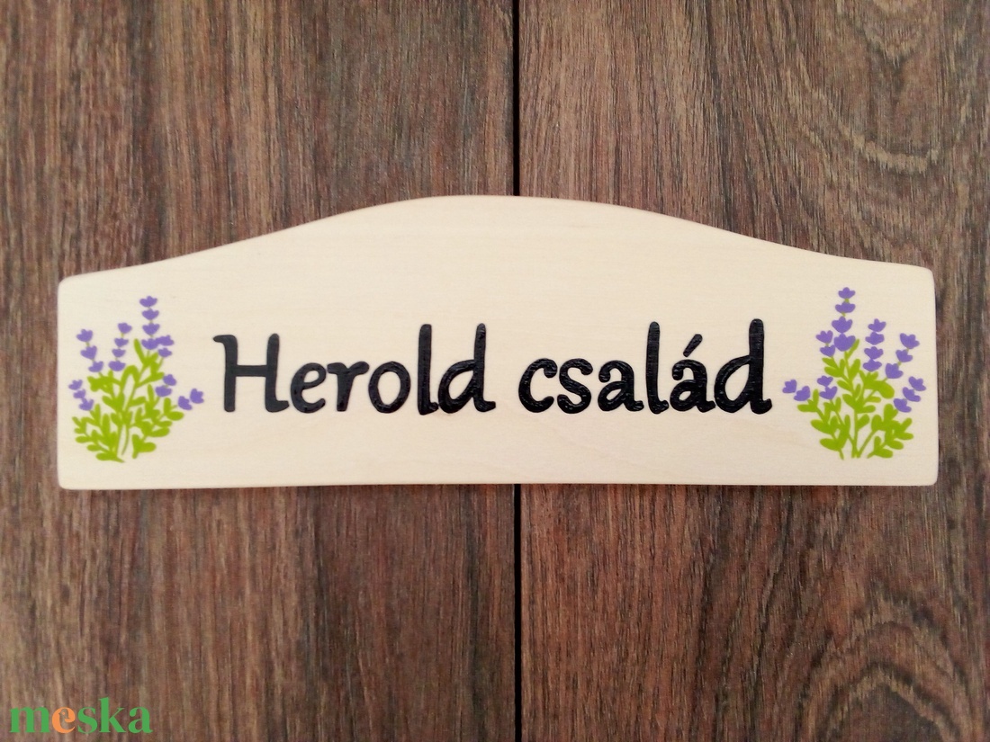 Házszám, kulcsakasztó, névtábla szett - 3 db - otthon & életmód - ház & kert - házszám - Meska.hu
