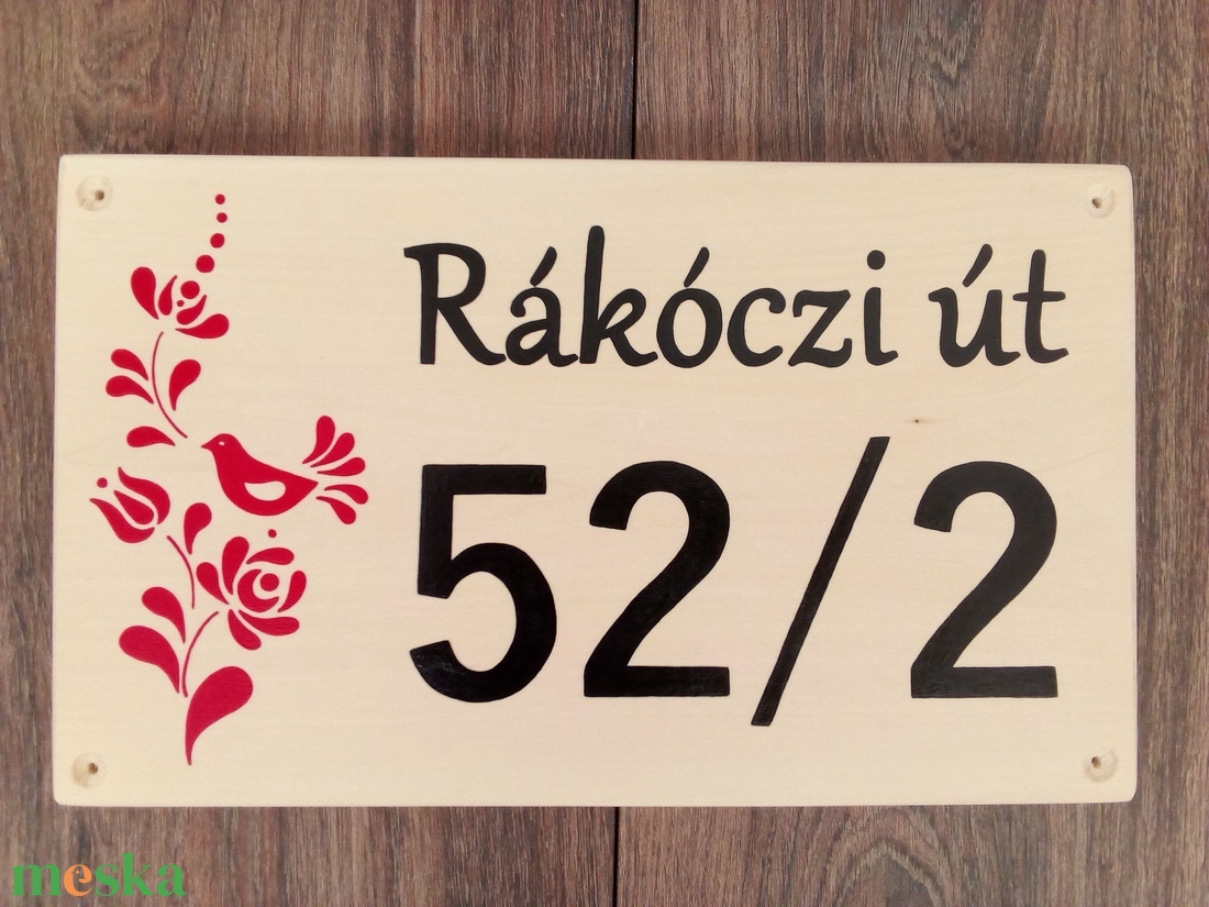 Házszám, házszámtábla, utcatábla- magyar motívumos, házszám . - otthon & életmód - ház & kert - házszám - Meska.hu Házszám, házszámtábla, utcatábla- magyar motívumos, házszám . - otthon & életmód - ház & kert - házszám - Meska.hu