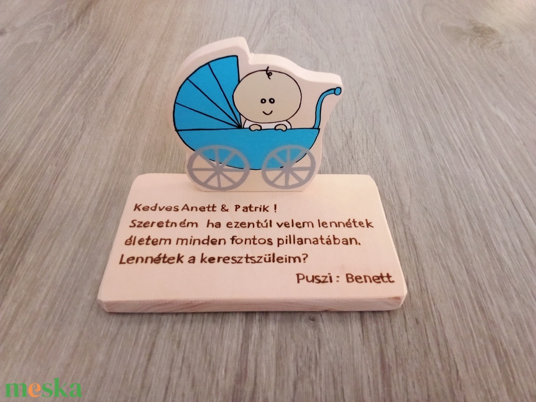Keresztszülő felkérő táblácska , fakép, felirat, tábla - Babakocsi - játék & sport - keresztelőajándékok - Meska.hu Keresztszülő felkérő táblácska , fakép, felirat, tábla - Babakocsi - játék & sport - keresztelőajándékok - Meska.hu
