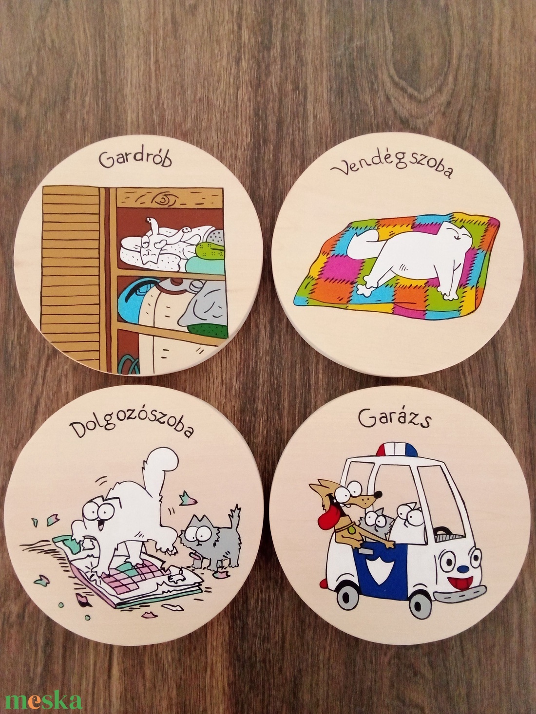 Simon' cat  - Ajtójelölő tábla, ajtó jelölő tábla, névtábla, felirat, kopogtató -Gardrób - otthon & életmód - ház & kert - névtábla - Meska.hu Simon' cat  - Ajtójelölő tábla, ajtó jelölő tábla, névtábla, felirat, kopogtató -Gardrób - otthon & életmód - ház & kert - névtábla - Meska.hu