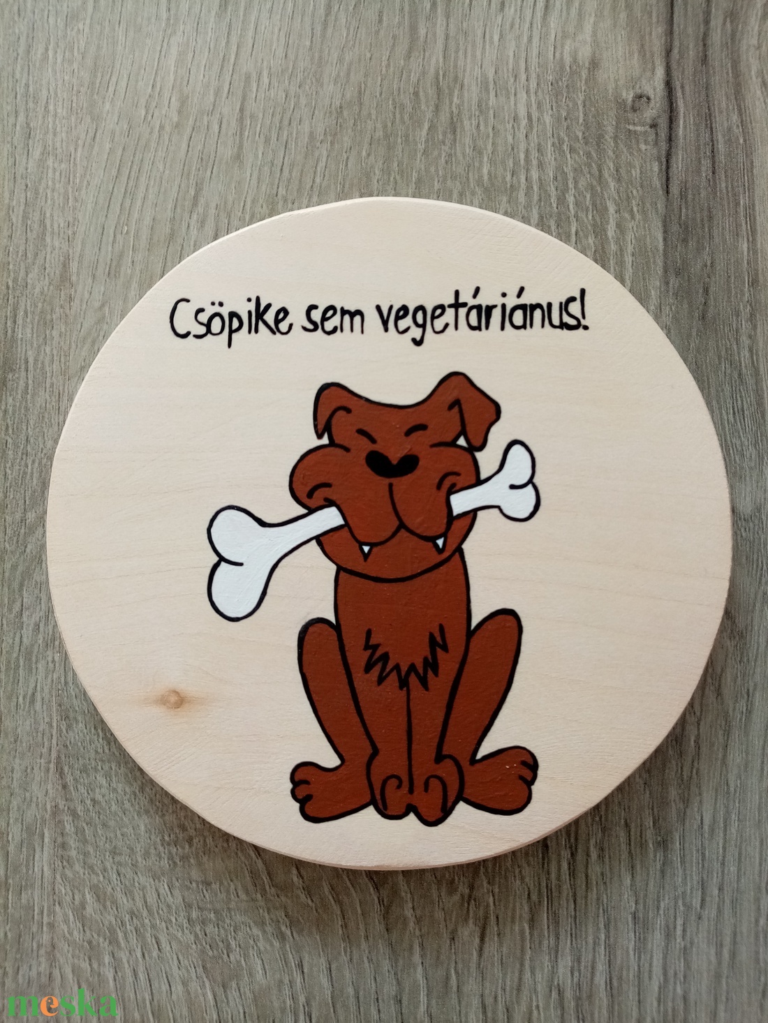 Vicces kutya tábla, kutya harap tábla, kapu tábla - otthon & életmód - kisállatoknak - kutyáknak - kutya biléta - Meska.hu