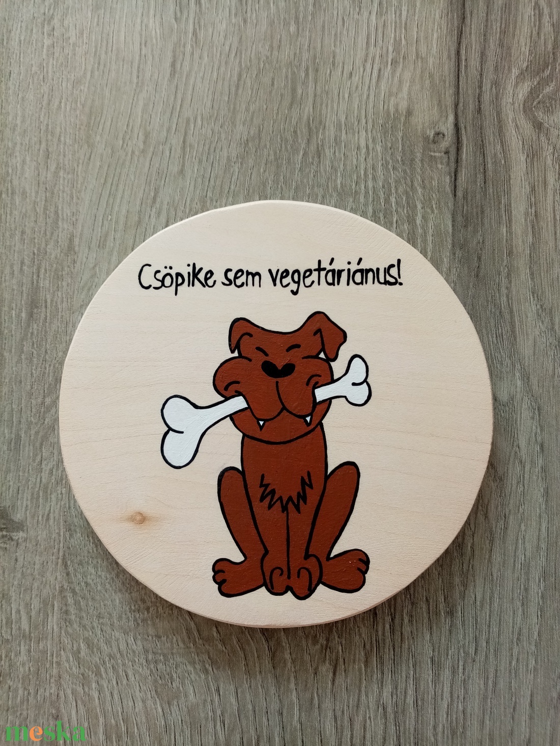 Vicces kutya tábla, kutya harap tábla, kapu tábla - otthon & életmód - kisállatoknak - kutyáknak - kutya biléta - Meska.hu