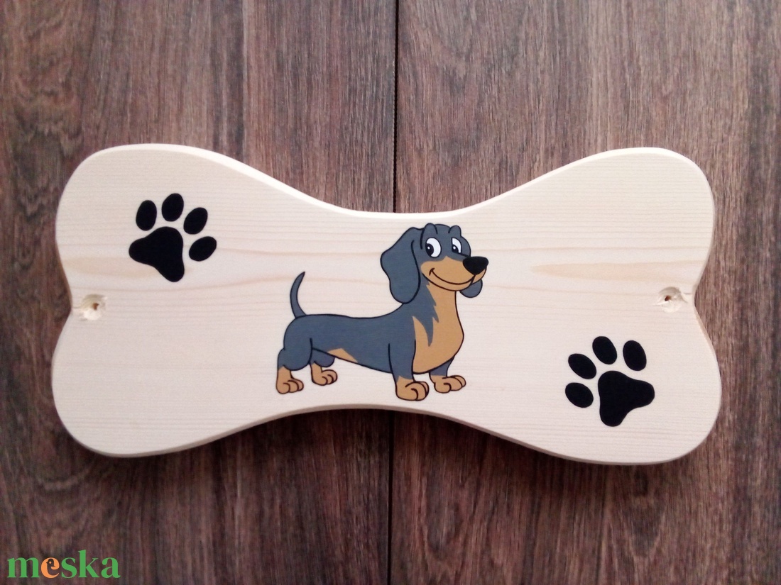 Kutya névtábla, kutya biléta, kutyaházra szerelhető tábla - otthon & életmód - kisállatoknak - kutyáknak - kutya biléta - Meska.hu
