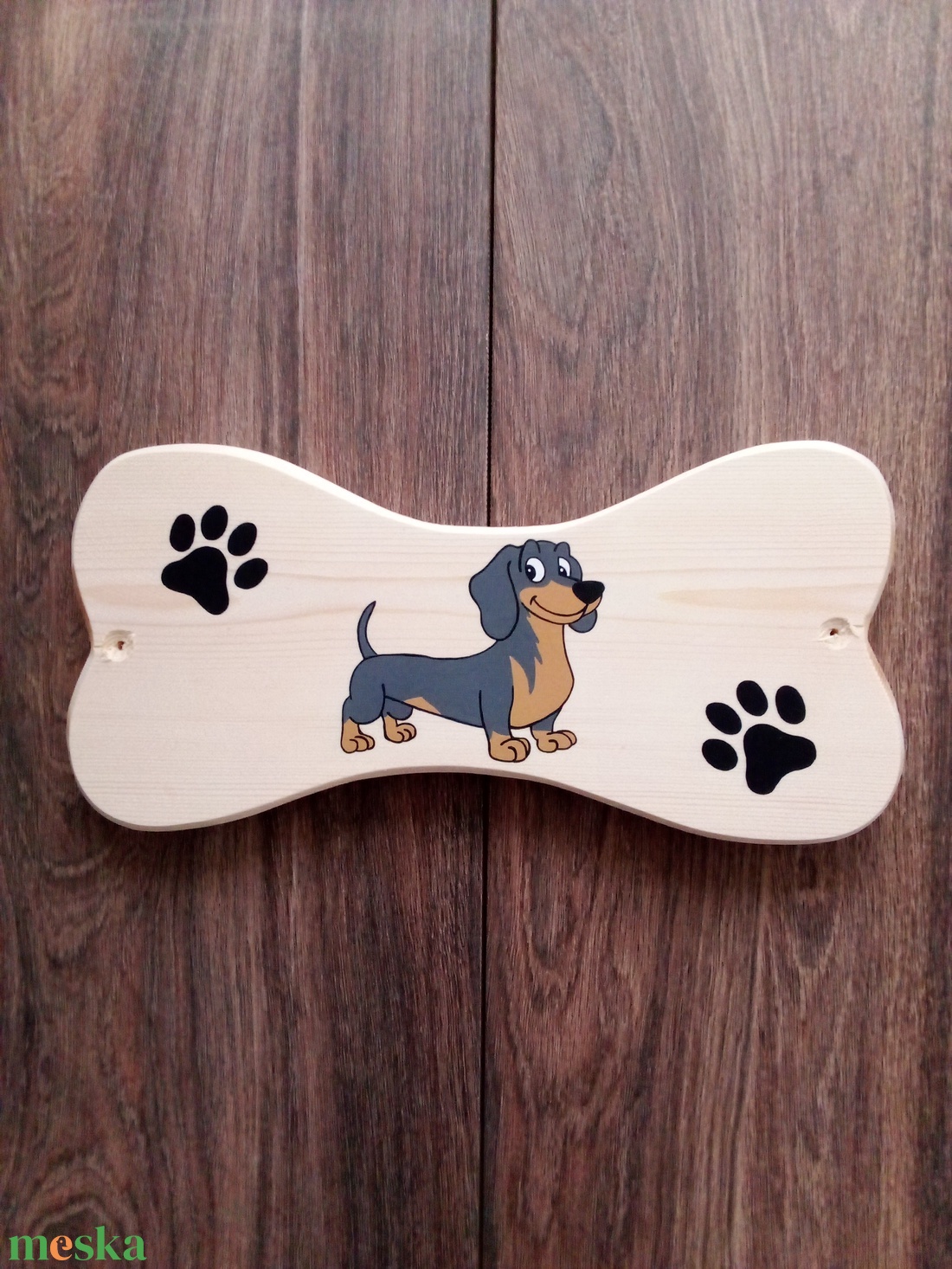 Kutya névtábla, kutya biléta, kutyaházra szerelhető tábla - otthon & életmód - kisállatoknak - kutyáknak - kutya biléta - Meska.hu