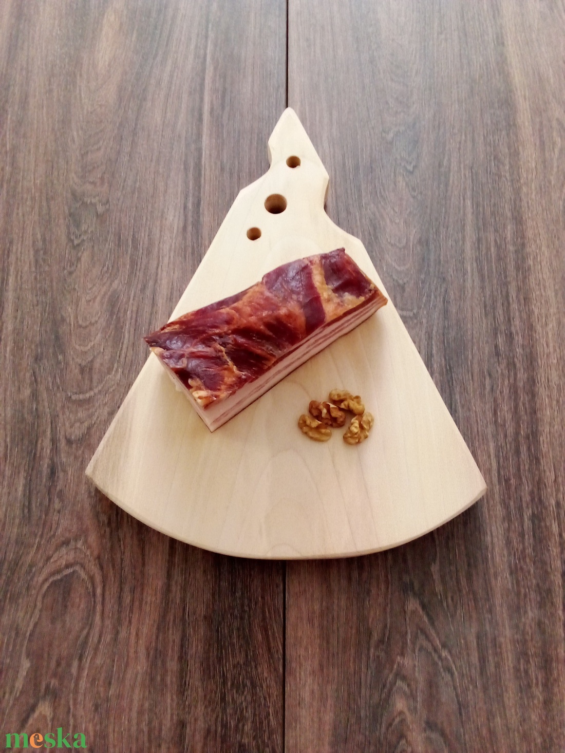 Platánfából készült kínáló tálca, kínálótál,vágódeszka, fatál, edényalátét  - otthon & életmód - konyhafelszerelés, tálalás - tálalás - kínálótál - Meska.hu