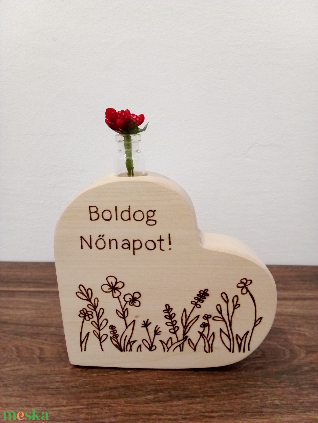 Nőnapi ajándék, virágdísz, dekoráció, virág - otthon & életmód - virágdekoráció - virágok - virágcsokor - Meska.hu