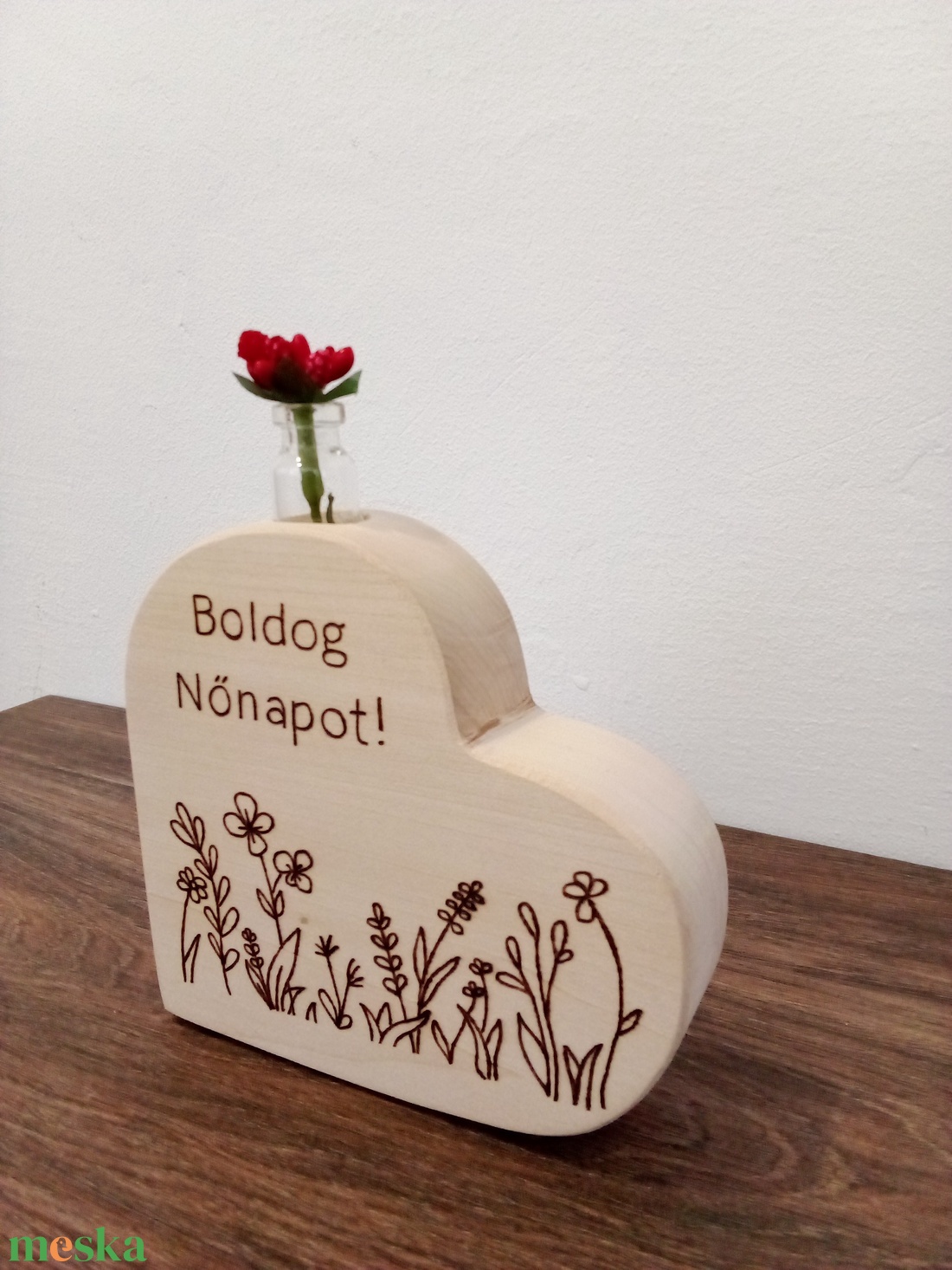 Nőnapi ajándék, virágdísz, dekoráció, virág - otthon & életmód - virágdekoráció - virágok - virágcsokor - Meska.hu