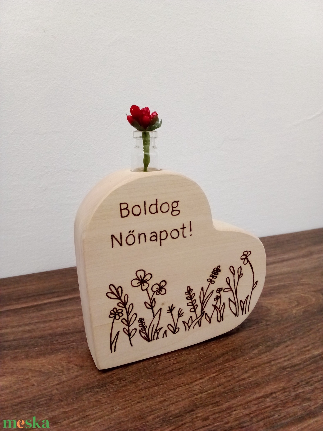 Nőnapi ajándék, virágdísz, dekoráció, virág - otthon & életmód - virágdekoráció - virágok - virágcsokor - Meska.hu