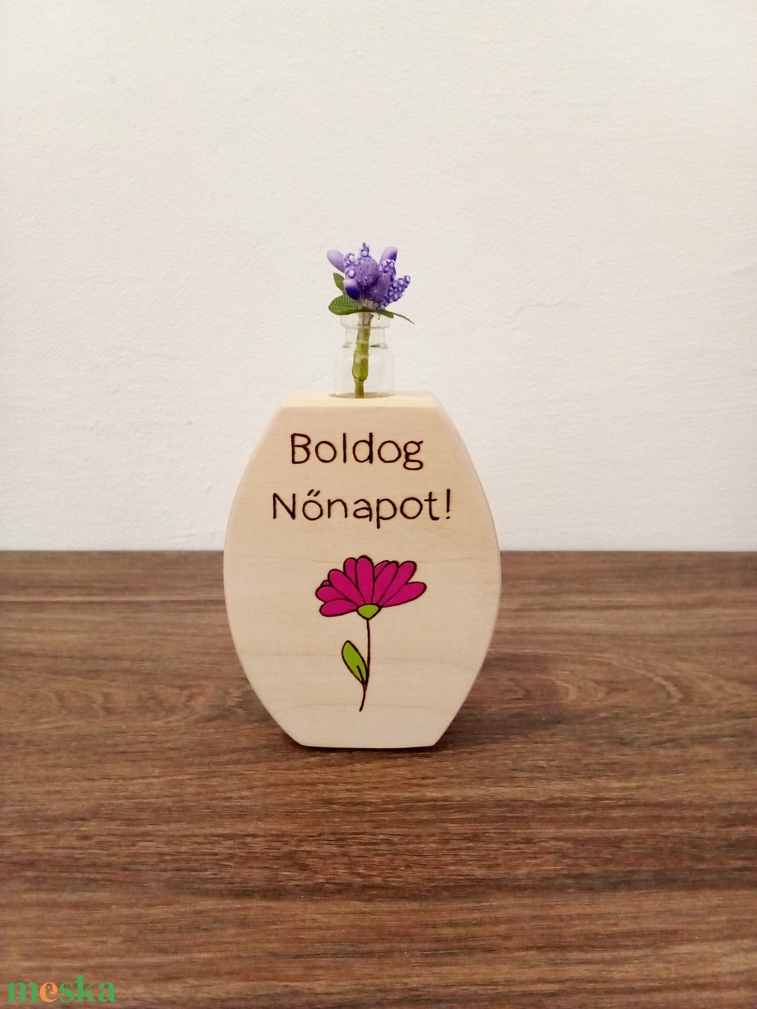 Nőnapi ajándék, virágdísz, dekoráció, virág - otthon & életmód - dekoráció - kép & falikép - táblakép - Meska.hu