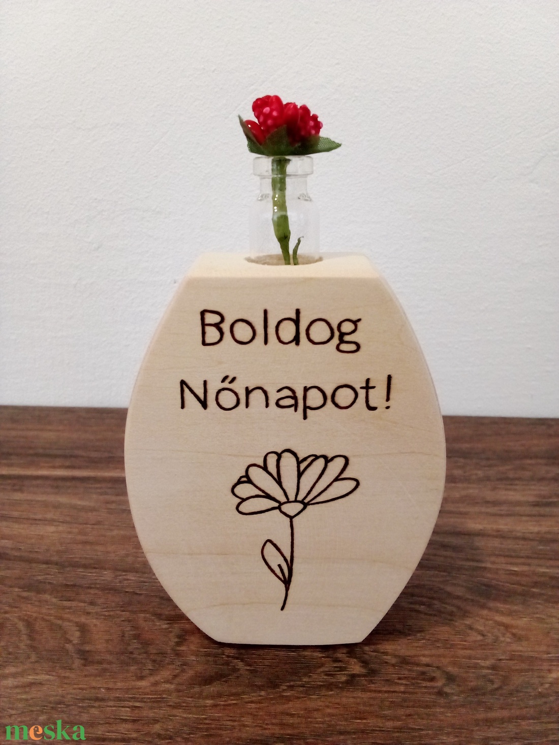 Nőnapi ajándék, virágdísz, dekoráció, virág - otthon & életmód - dekoráció - kép & falikép - táblakép - Meska.hu