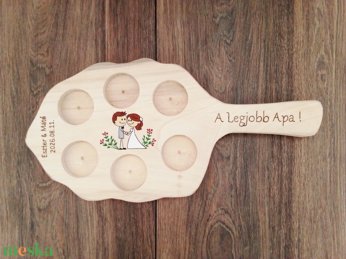 Szülőköszöntő ajándék, italkínáló, pálinkakínáló, rövidital kínáló - esküvő - emlék & ajándék - szülőköszöntő ajándék - Meska.hu