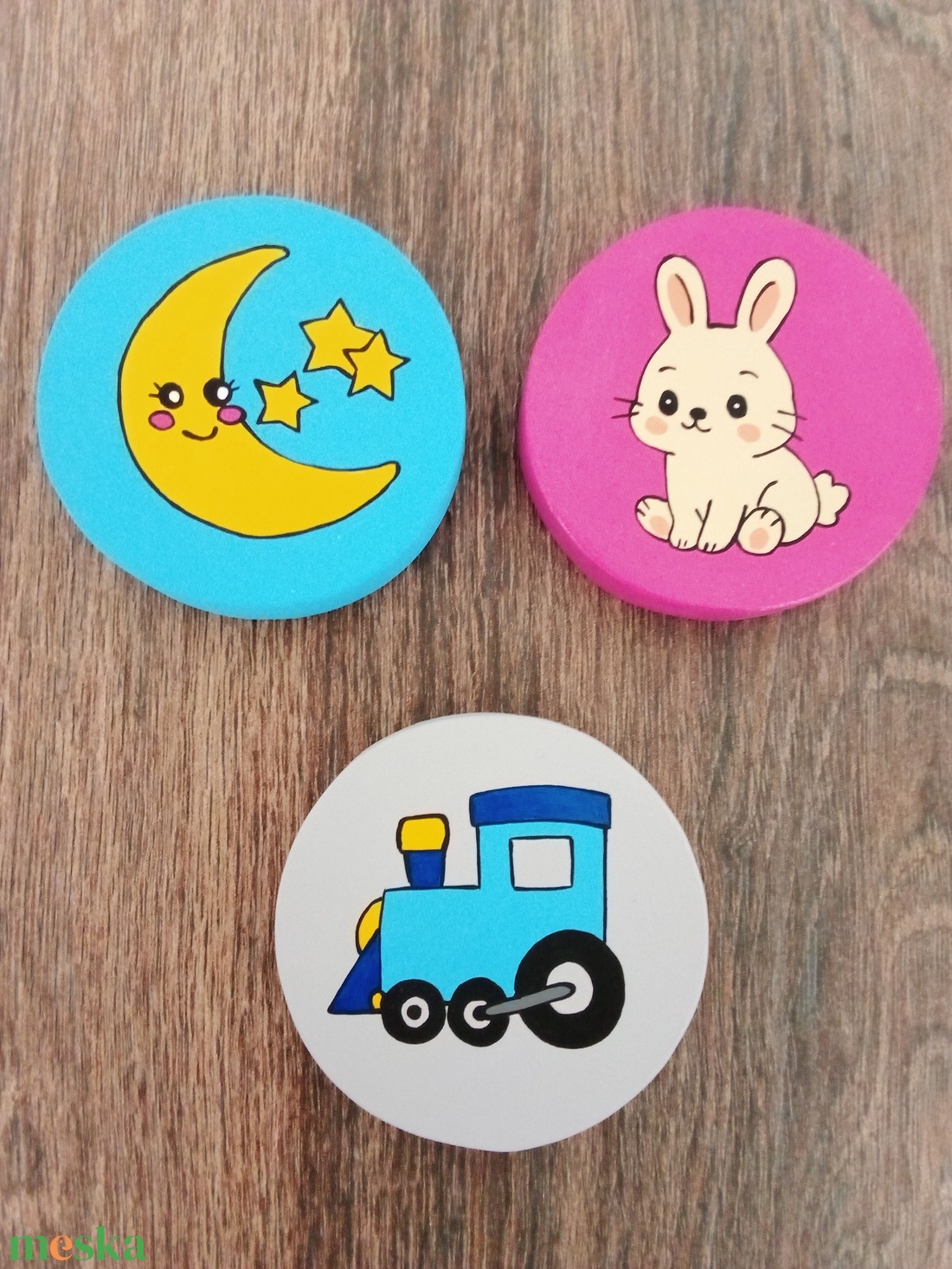 Ovis jel , Óvodai jellel készült tábla- 6 db - játék & sport - ovis felszerelés - óvodai jelek - Meska.hu