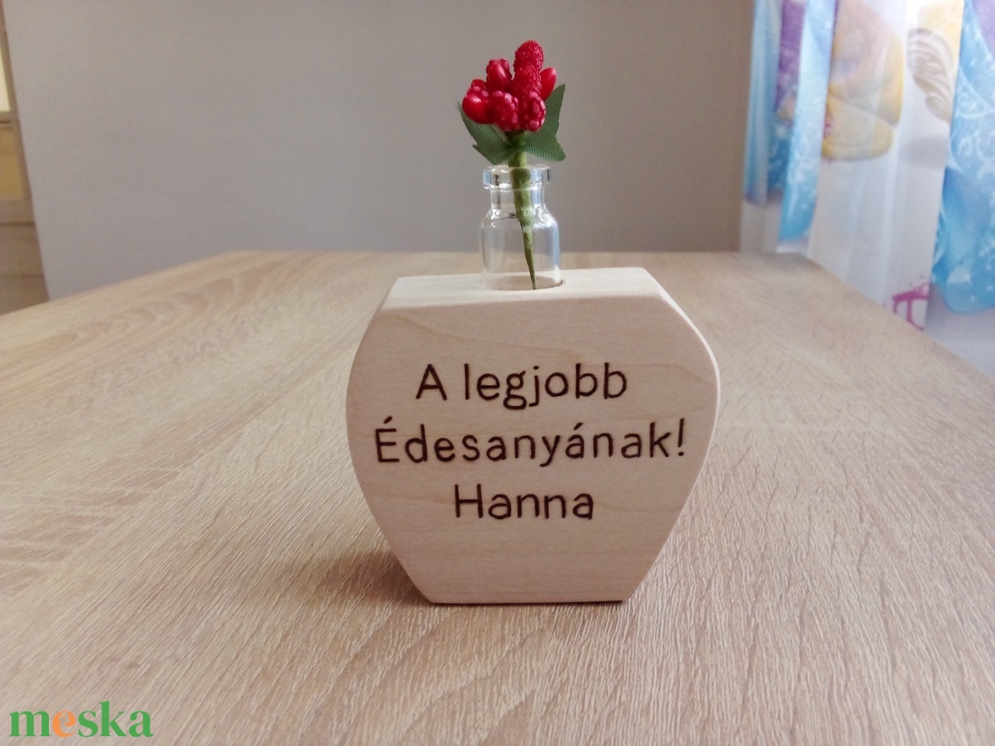 Anyák napi virágdísz,  kaspó, szálas virág, virág  - otthon & életmód - virágdekoráció - virágdíszek - asztali virágdísz - Meska.hu