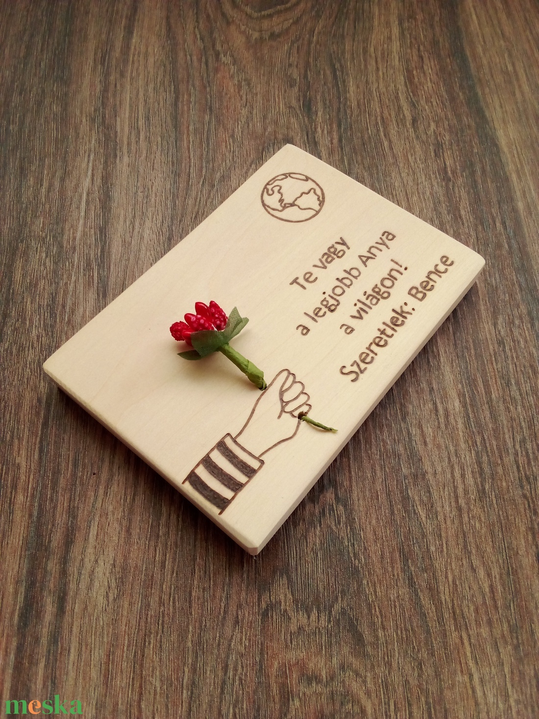 Anyák napi virágdísz,  kaspó, szálas virág, virág  - otthon & életmód - virágdekoráció - virágok - szálas virág - Meska.hu