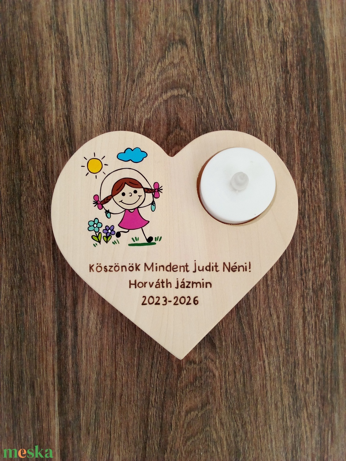 Óvódai , bölcsödei ballagó ajándék Óvónéninek, dadus néninek, névtábla, felirat - otthon & életmód - dekoráció - kép & falikép - táblakép - Meska.hu