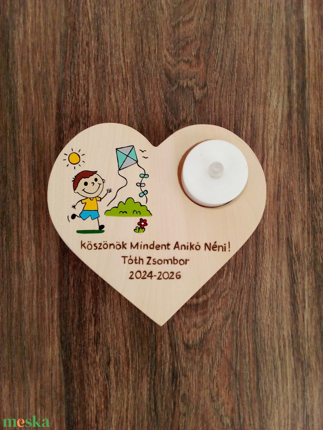 Óvódai, Bölcsödei ballagó ajándék Óvónéninek, dadus néninek, névtábla, felirat - játék & sport - ovis felszerelés - óvodai jelek - Meska.hu