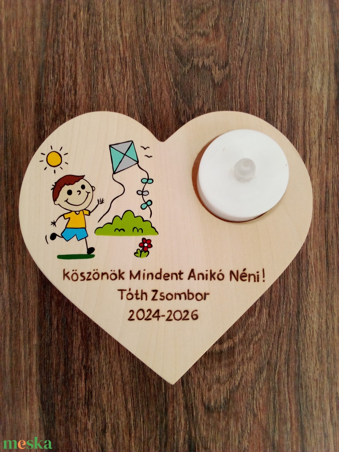 Óvódai, Bölcsödei ballagó ajándék Óvónéninek, dadus néninek, névtábla, felirat - játék & sport - ovis felszerelés - óvodai jelek - Meska.hu