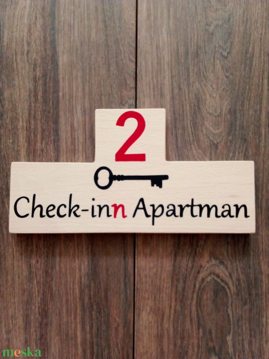 Apartman névtábla , ajtótábla, jelölő tábla  - otthon & életmód - ház & kert - névtábla - Meska.hu