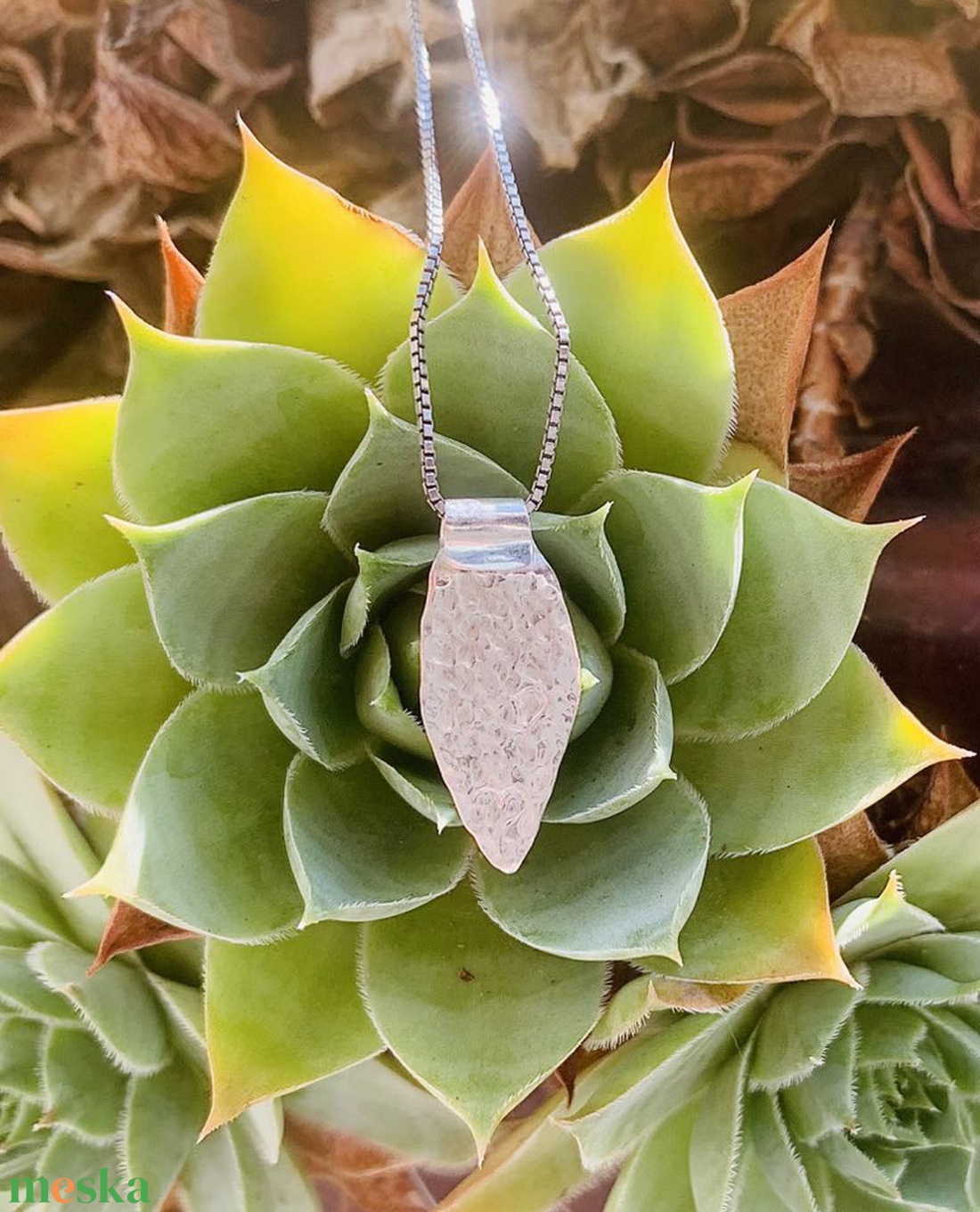 Ezüst medál - ékszer - nyaklánc - medál - Meska.hu