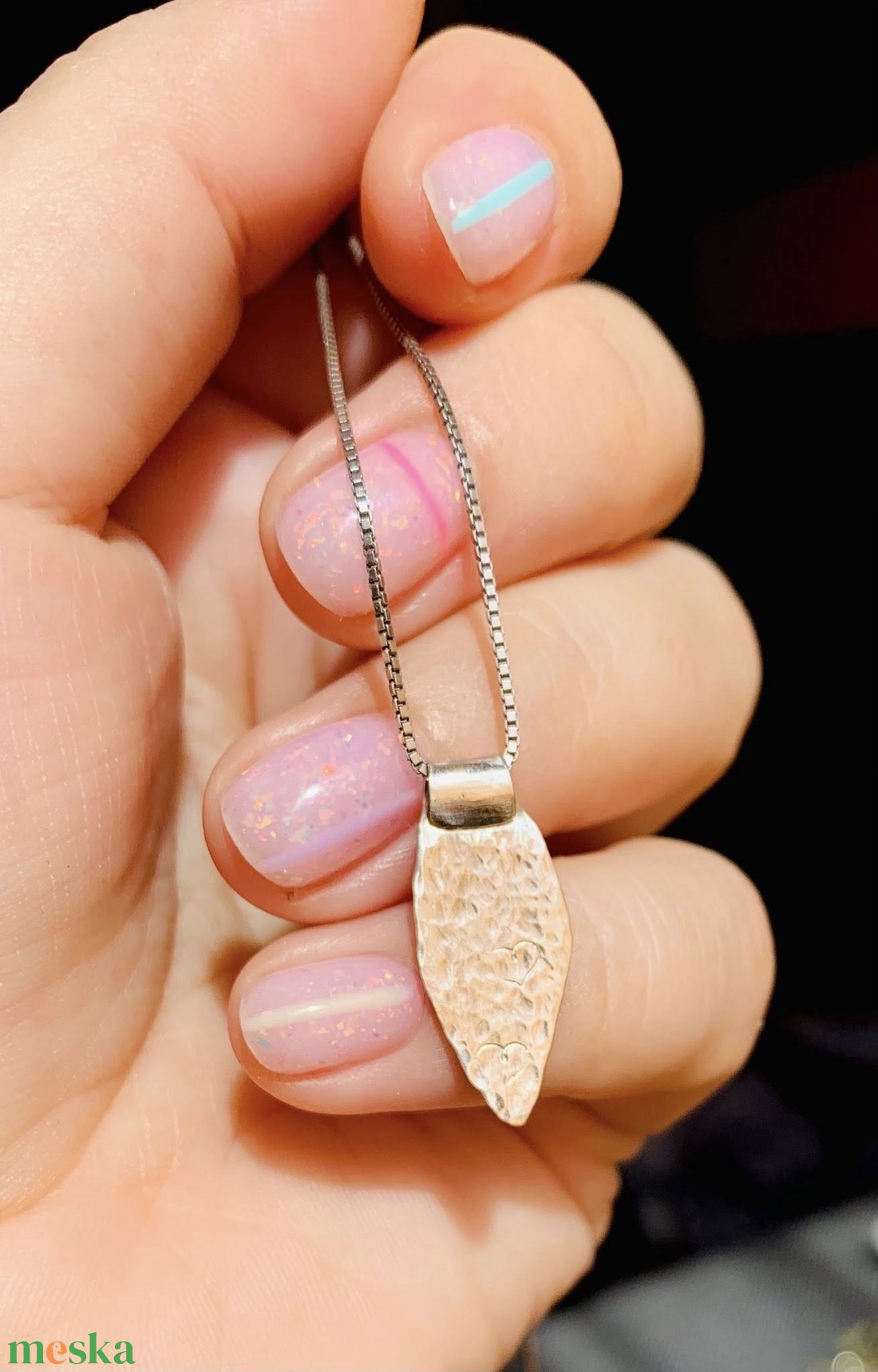 Ezüst medál - ékszer - nyaklánc - medál - Meska.hu