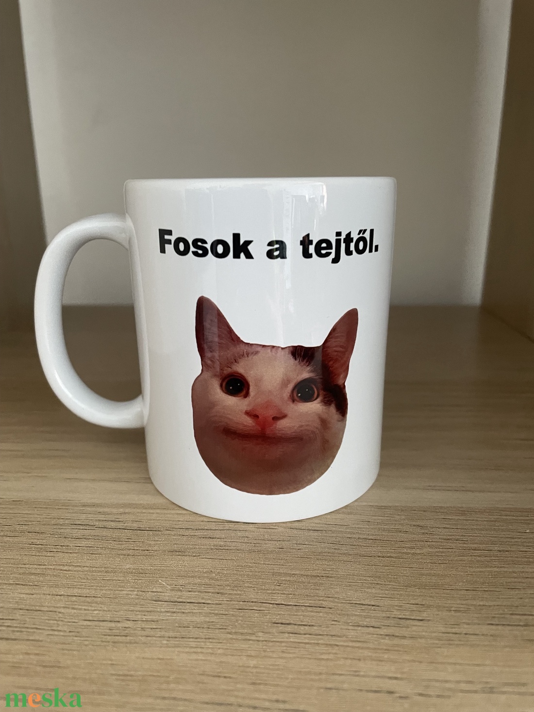 Macskás bögre - otthon & életmód - konyhafelszerelés, tálalás - tálalás - bögre & csésze - Meska.hu