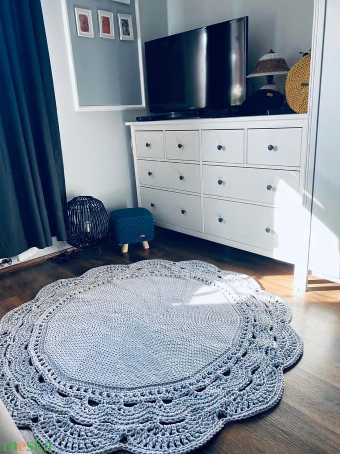 Horgolt szőnyeg - otthon & életmód - lakástextil - szőnyeg - horgolt szőnyeg - Meska.hu