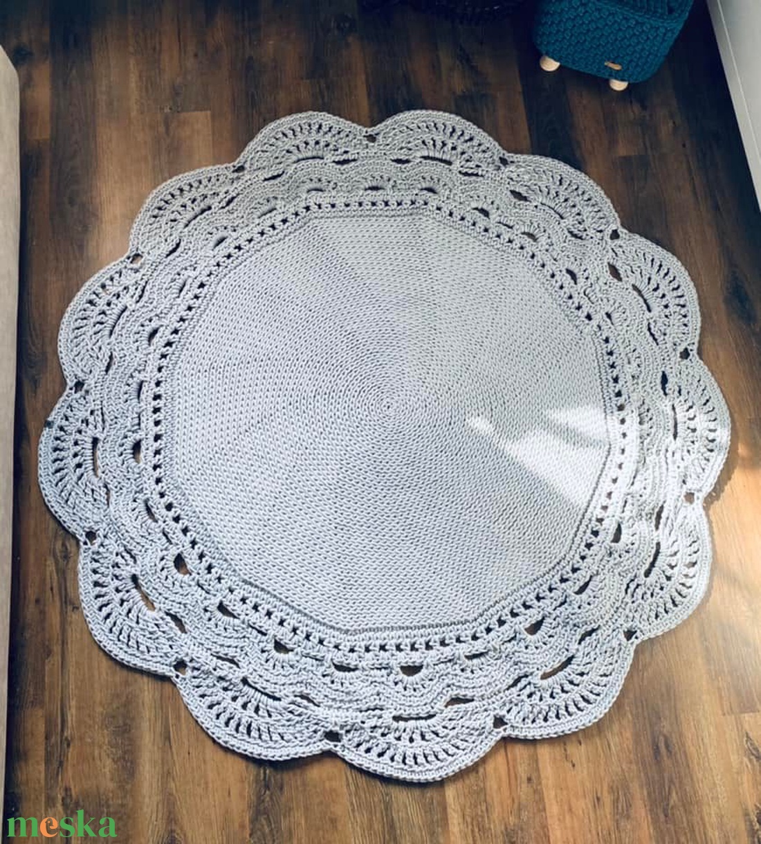 Horgolt szőnyeg - otthon & életmód - lakástextil - szőnyeg - horgolt szőnyeg - Meska.hu