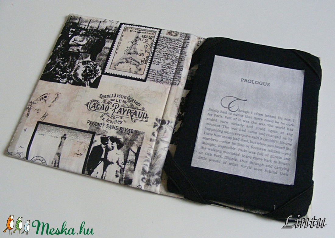 Ebook olvasó (Kindle Touch; Kindle 4; Kindle 5; Kindle Paperwhite) kemény tok, PÁRIZS -  - Meska.hu