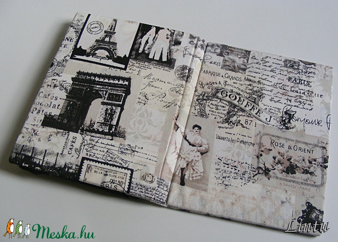 Ebook olvasó (Kindle Touch; Kindle 4; Kindle 5; Kindle Paperwhite) kemény tok, PÁRIZS -  - Meska.hu