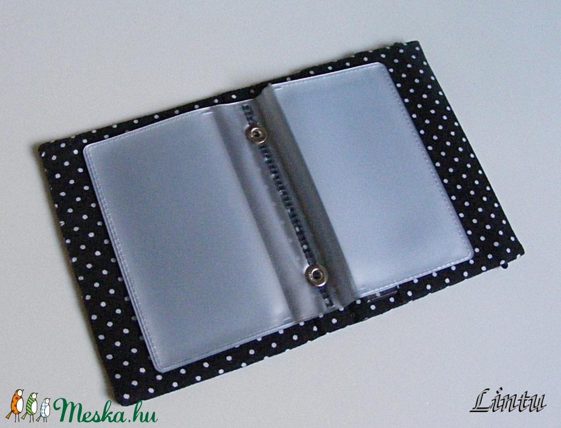  Igazolványtartó és/vagy kártyatartó, pöttyös -  - Meska.hu