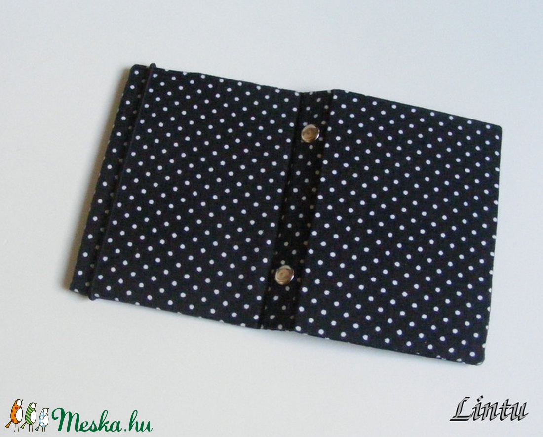  Igazolványtartó és/vagy kártyatartó, pöttyös -  - Meska.hu