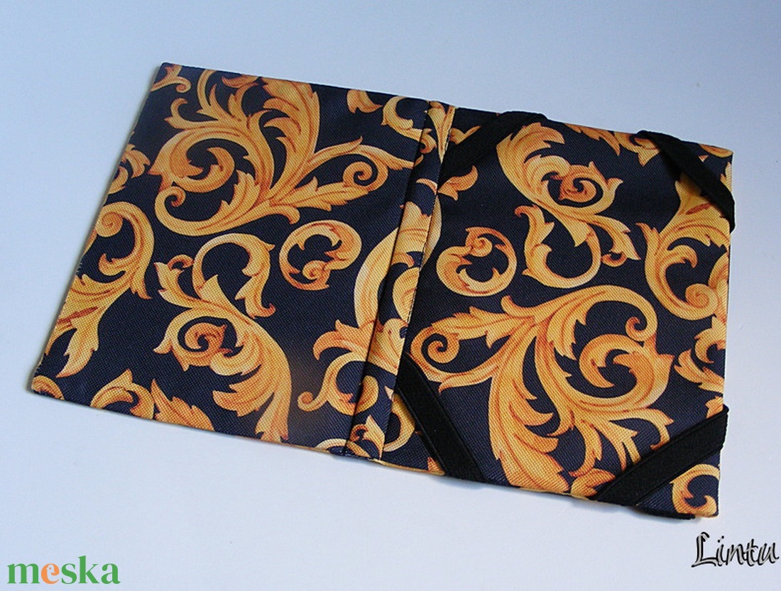 Vízhatlan ebook olvasó kemény tok, sárga dísz - táska & tok - ebook & tablet tok - Meska.hu