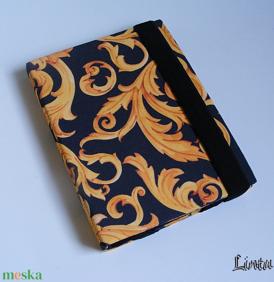 Vízhatlan ebook olvasó kemény tok, sárga dísz - táska & tok - ebook & tablet tok - Meska.hu